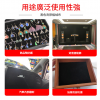 1米X1米 黑色 背膠植絨布 黑色薄絨布貼 (0.4mm厚)