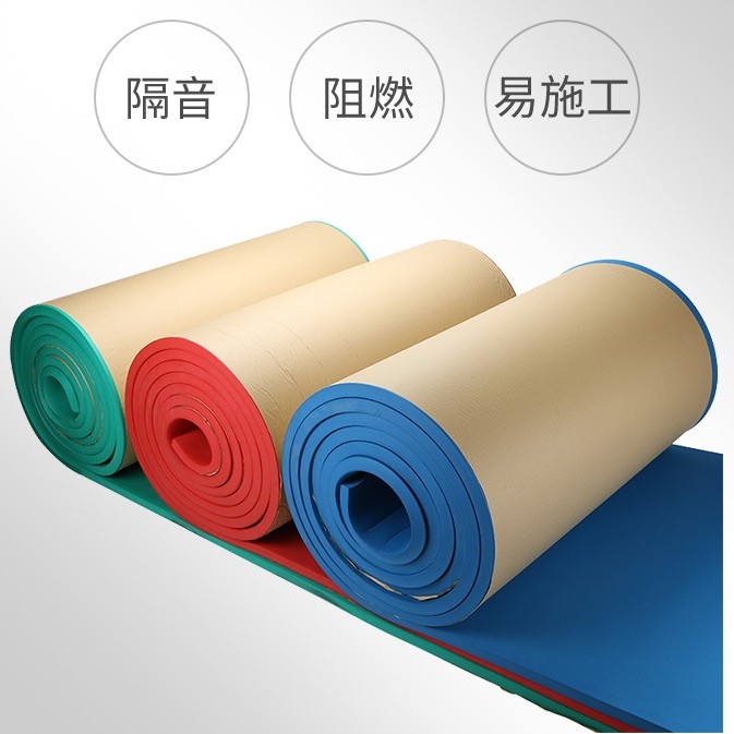 1米X1米 2CM 厚 帶背膠 平面隔音棉 