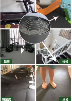 1米X1米 減震 复合隔音墊 (11mm厚)
