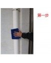 1米X1米 5CM 厚 帶背膠 水管隔音棉 波浪棉 