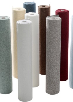 CSAS 0.65米X2.8米 X 5MM厚 帶背膠加厚亞麻布 吸音牆布 加厚牆布