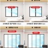 鋁合金 雙靜音 窗簾路軌 一套連配件