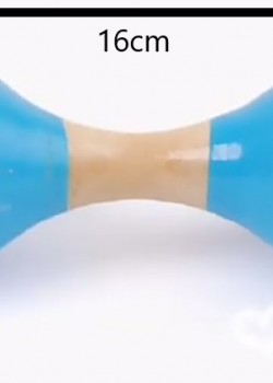 16CM 兒童木質 雙頭小沙錘 maraca