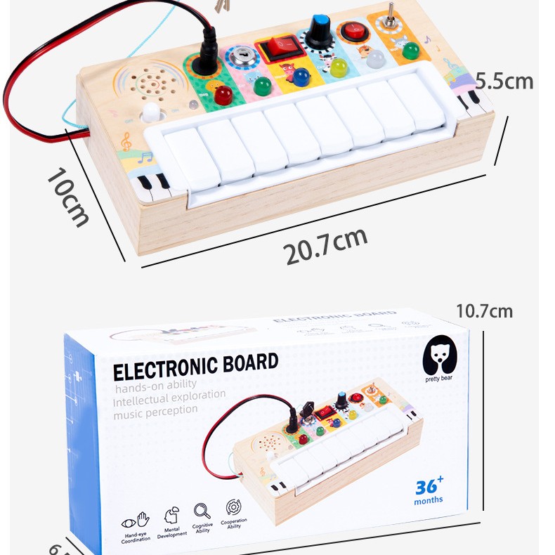 兒童木質 多功能 電子琴 CS-E1