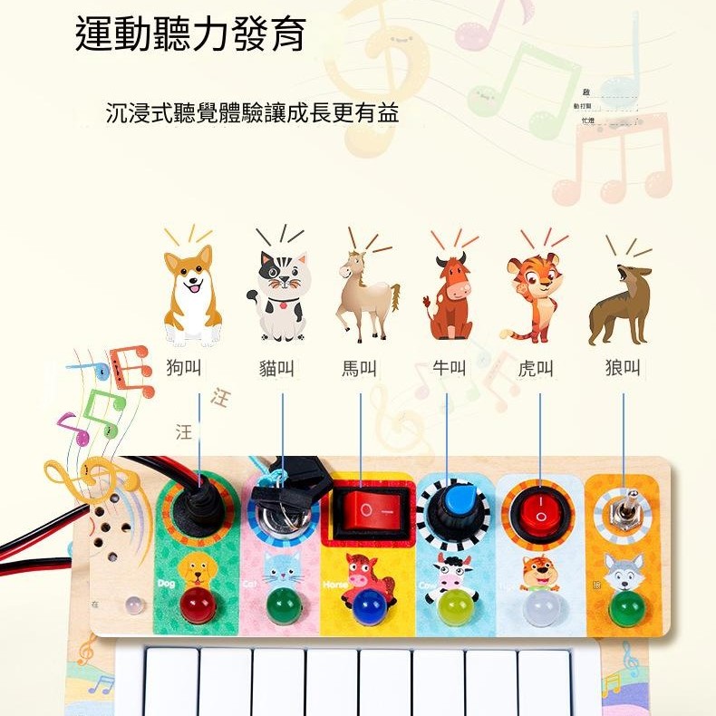 兒童木質 多功能 電子琴 CS-E1