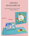 兒童 磁性書本 磁性七巧板