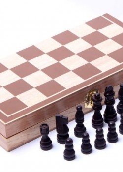 中國 國際象棋 折疊式 木盒裝