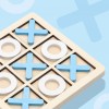 兒童木製 XO三連 井字棋 木製井字過三關