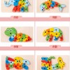 兒童 木製 3D立體拼圖積木 (單個裝)