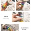 9CM 細木質款塑膠 雨聲沙筒 maraca(單個裝)