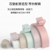兒童 木製 彩虹動物款 建造拱形積木