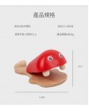 卡通木製 魚響板 舞板 响板 (單個裝)