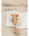 兒童木製 彩色手搖鈴 櫸木手搖鈴 (套裝)