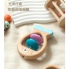 兒童木製 彩色手搖鈴 櫸木手搖鈴 (套裝)