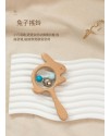兒童木製 彩色手搖鈴 櫸木手搖鈴 (套裝)