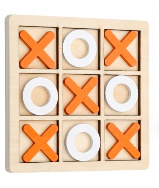 兒童木製 XO三連 井字棋 木製井字過三關