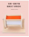兒童 彩虹木製 紡織鼓