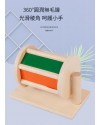 兒童 彩虹木製 紡織鼓