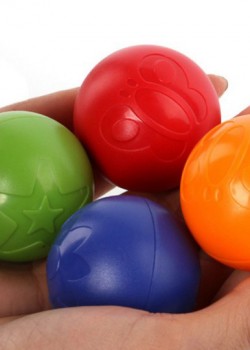 兒童塑膠 手抓球 手抓搖鈴球 沙蛋 maraca (單個裝)