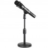 座檯桌式 伸縮升降 咪架 MIC STAND 話筒架 U型咪夾款 塑膠底座款