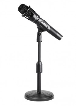 座檯桌式 伸縮升降 咪架 MIC STAND 話筒架 U型咪夾款 塑膠底座款