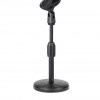 座檯桌式 伸縮升降 咪架 MIC STAND 話筒架 U型咪夾款 塑膠底座款