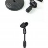座檯桌式 伸縮升降 咪架 MIC STAND 話筒架 U型咪夾款 塑膠底座款