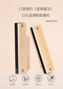 兒童木質 口琴 兒童小口琴 Harmonica For Kids