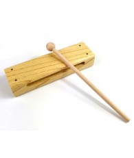 兒童 木質 方梆子 木盒木魚 (單個裝)