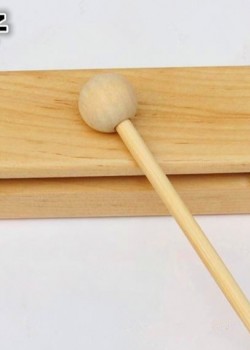 兒童 木質 方梆子 木盒木魚 (單個裝)
