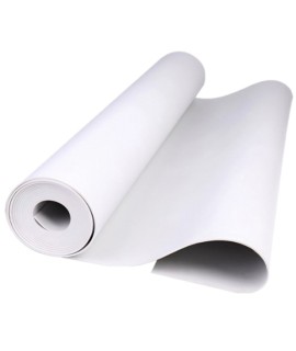 1米X5米 鐵粉牆身 白色PVC 環保阻尼隔音墊 隔音毯 隔音氈 (3mm厚)