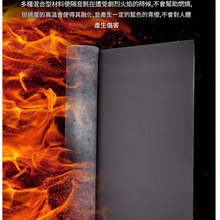 1米X10米 鐵粉牆身 隔音墊 隔音毯 隔音氈 (2mm厚)