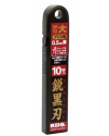 日本 KDS 京都牌L刃銳黑刃黑身大界刀身-大刀18mm(黑色)-LB10BH(10PCS)美工刀替換刀片