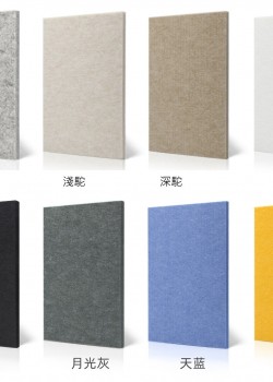 1.2米X0.6米 (2尺X4尺) 聚酯纖維 吸音板 隔音板 (9MM厚)