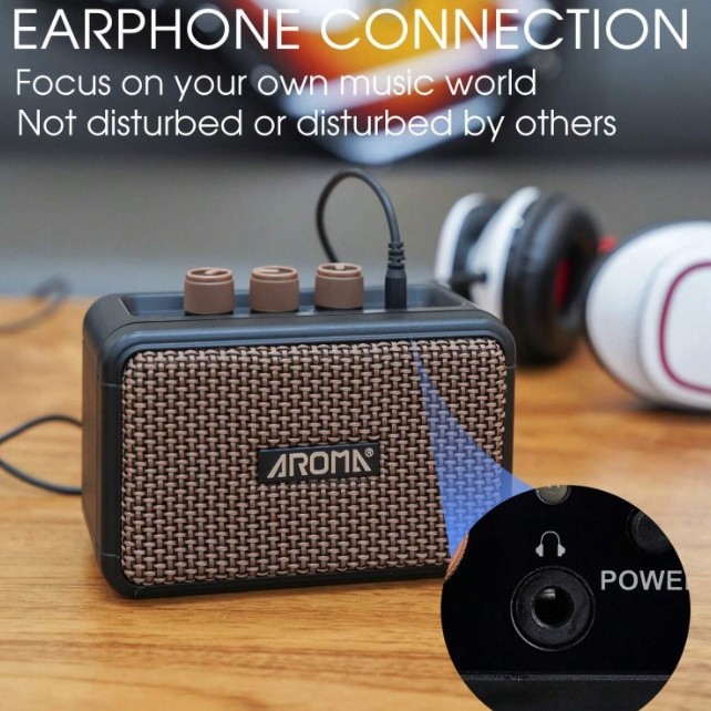 Aroma AG04 USB 充電迷你 結他音箱
