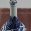 手繪花青花瓷花瓶 