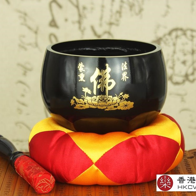 5吋銅合金 蓮花銅磬 頌缽