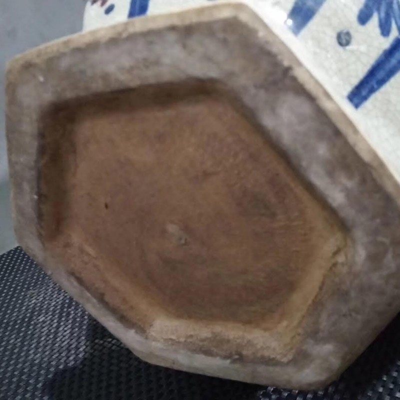 全手工 手繪斗彩八仙人物花瓶