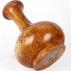 杉木實木雕刻花瓶 (小號)