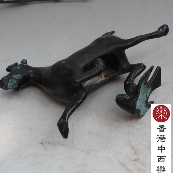 青銅 馬踏飛燕 擺件