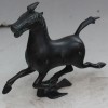 青銅 馬踏飛燕 擺件