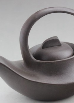 宜興全手工 紫砂提梁茶壺