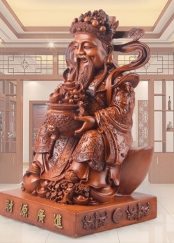 樹脂 財神擺件 