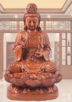 樹脂 觀音擺件