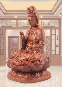 樹脂 觀音擺件