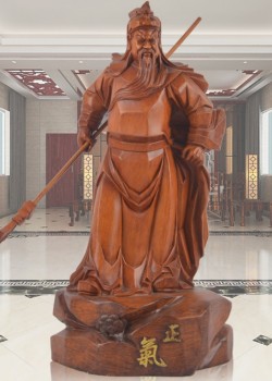 樹脂 關公像擺件