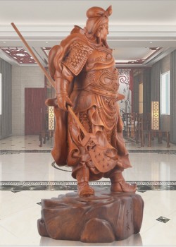 樹脂 關公像擺件