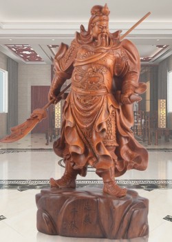 樹脂 關公像擺件