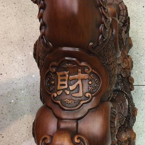 樹脂 牛擺件