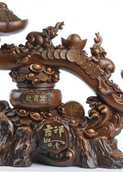 樹脂 吉祥如意擺件